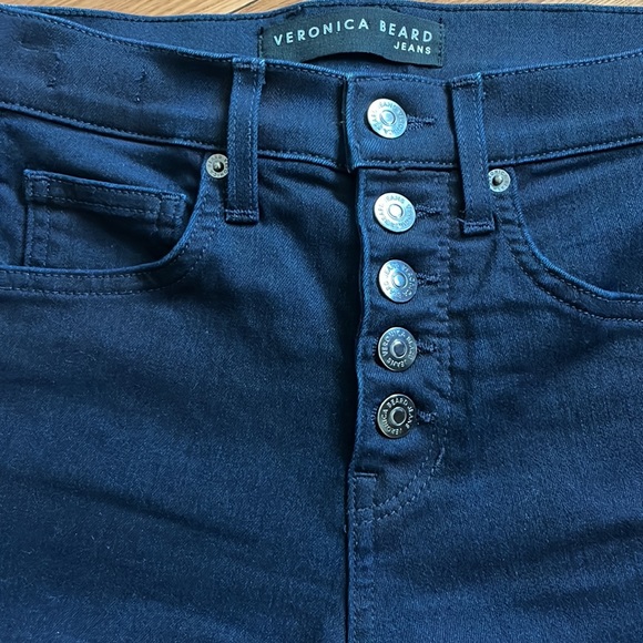 Veronica Beard Debbie Skinny Jean in Indigo - Picture 9 of 15